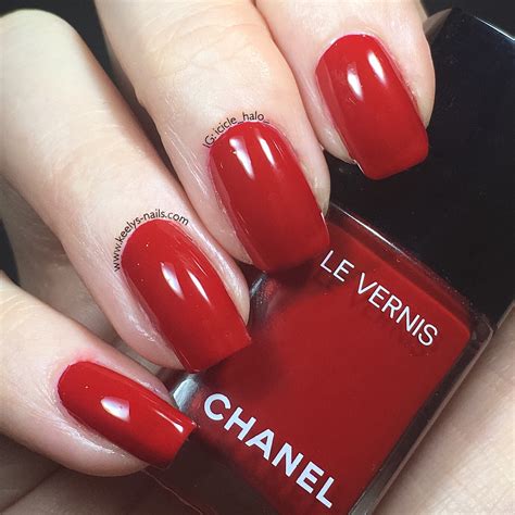 chanel nail design tutorial|chanel rouge puissant nail polish.